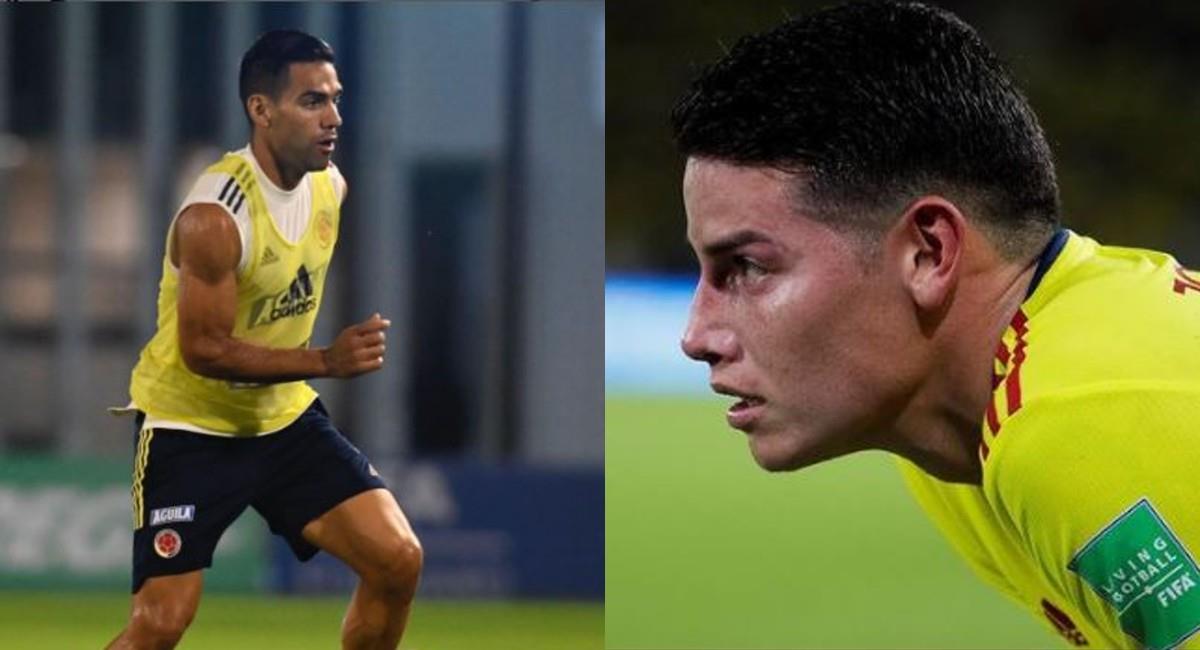 James salió a aclarar su relación con Radamel Falcao en la Selección. Foto: Instagram Radamel Falcao García - James Rodíguez