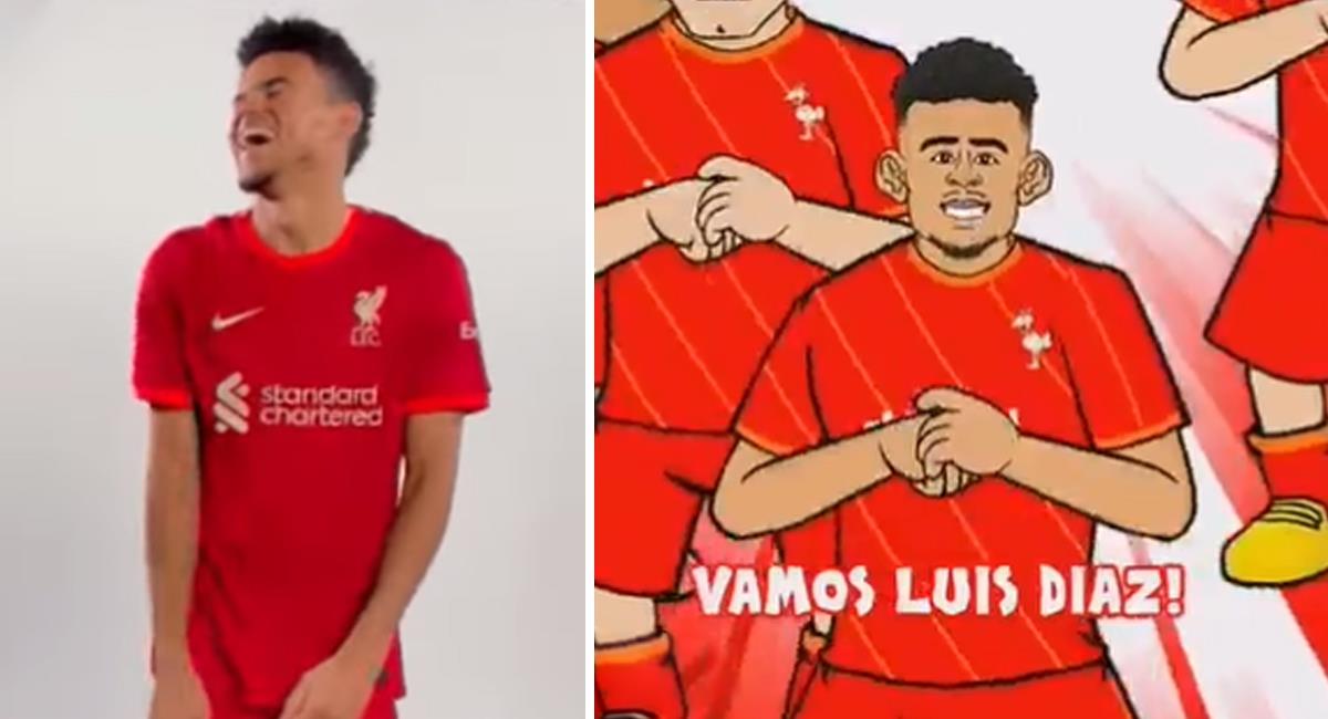 Luis Díaz jugador del Liverpool. Foto: Instagram Liverpool /Twitter: @pipefonseca18