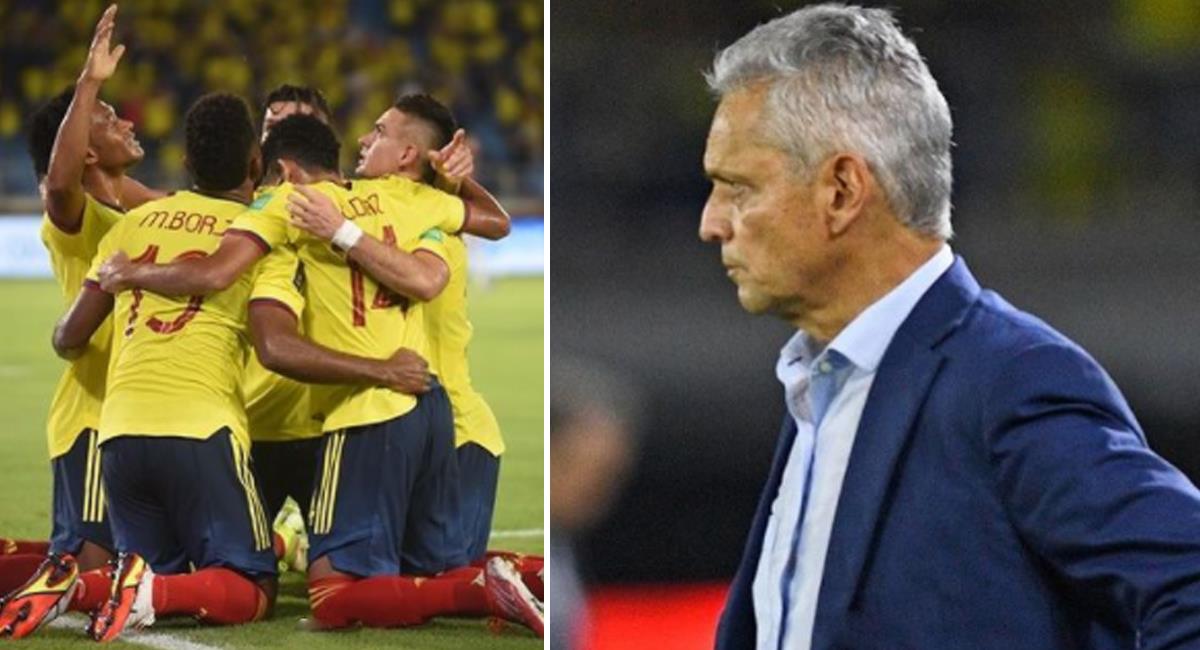 Selección Colombia y su técnico Reinaldo Rueda. Foto: Instagram Reinaldo Rueda
