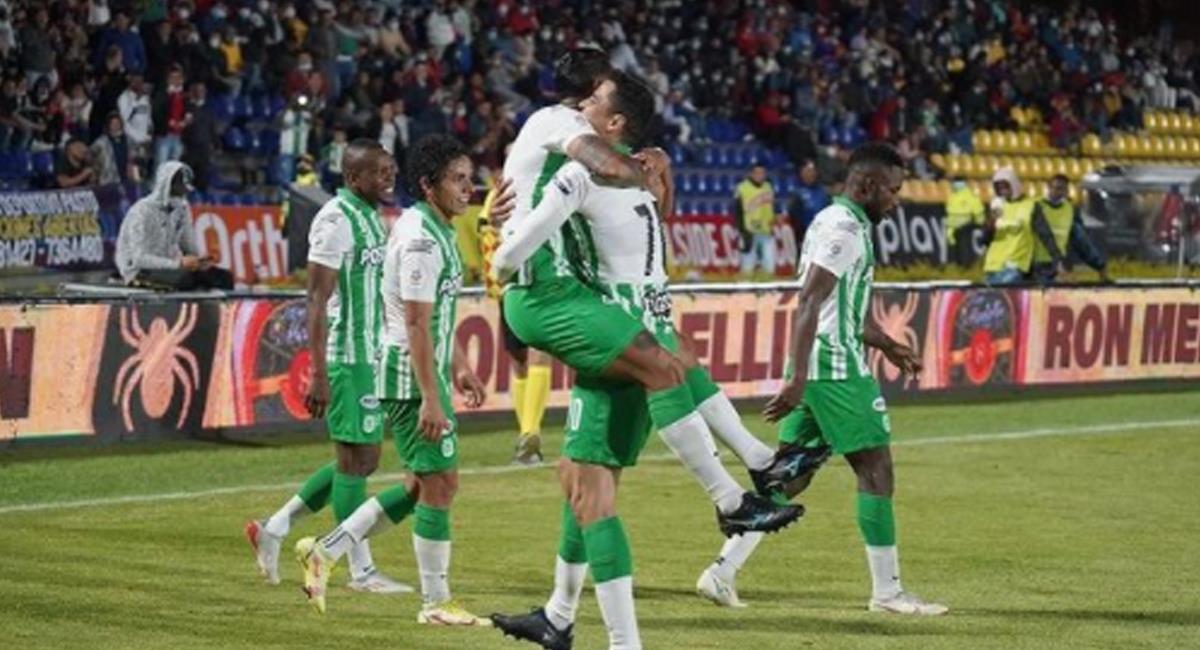 Primer gol de Giovanny Moreno con Nacional. Foto: Instagram giovanny_moreno10