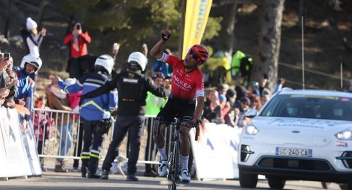 Nairo Quintana irá por el título de los Alpes Marítimos. Foto: Instagram Nairo Quintana