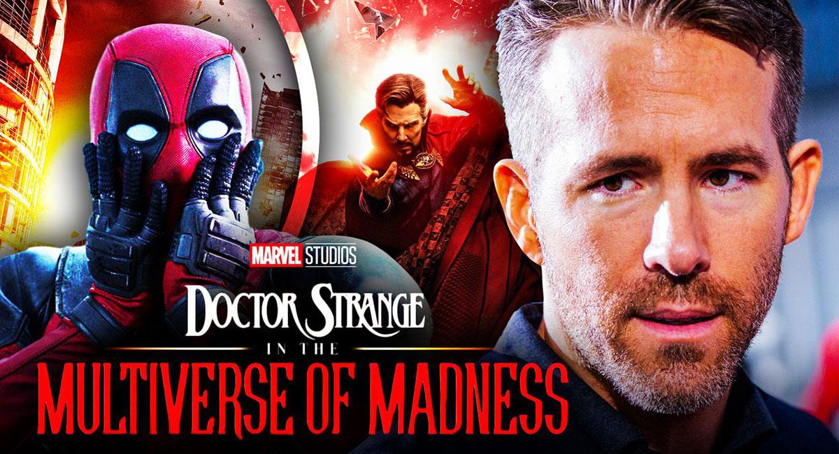 Ryan Reynolds negó los rumores de su participación en "Doctor Strange in the Multiverse of Madness". Foto: Twitter @MCU_Direct