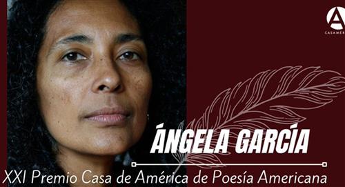 Ángela García, la colombiana ganadora del Premio Casa de América de poesía