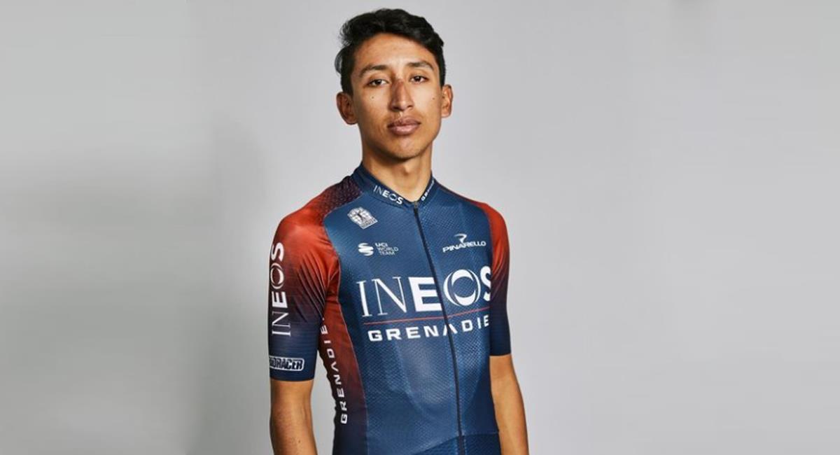 Egan Bernal actual ciclista del equipo Ineos. Foto: Instagram Egan Bernal