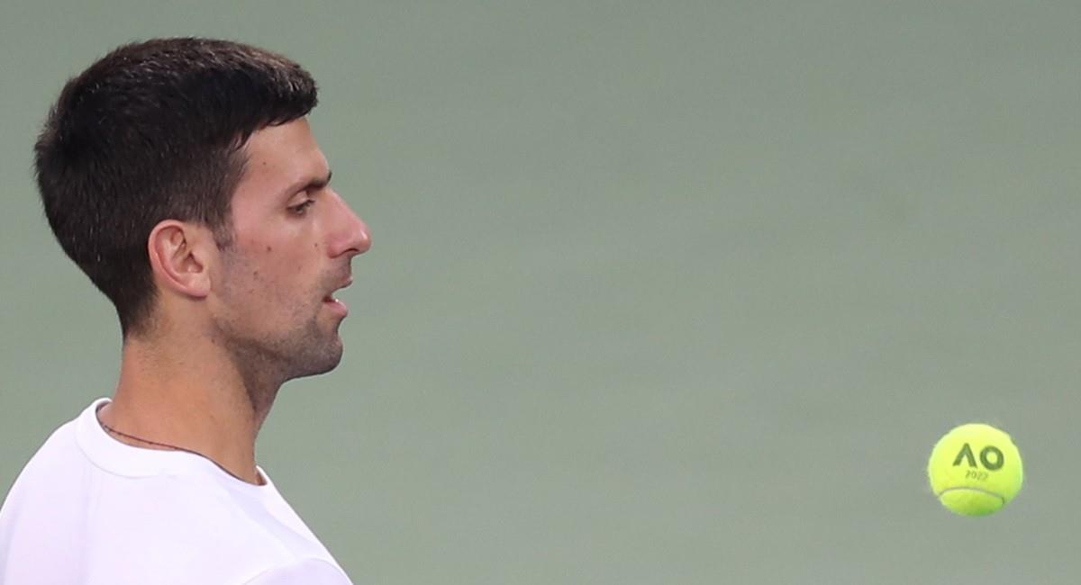 Djokovic jugará el ATP de Dubái 2022 tras el escándalo en Australia. Foto: EFE