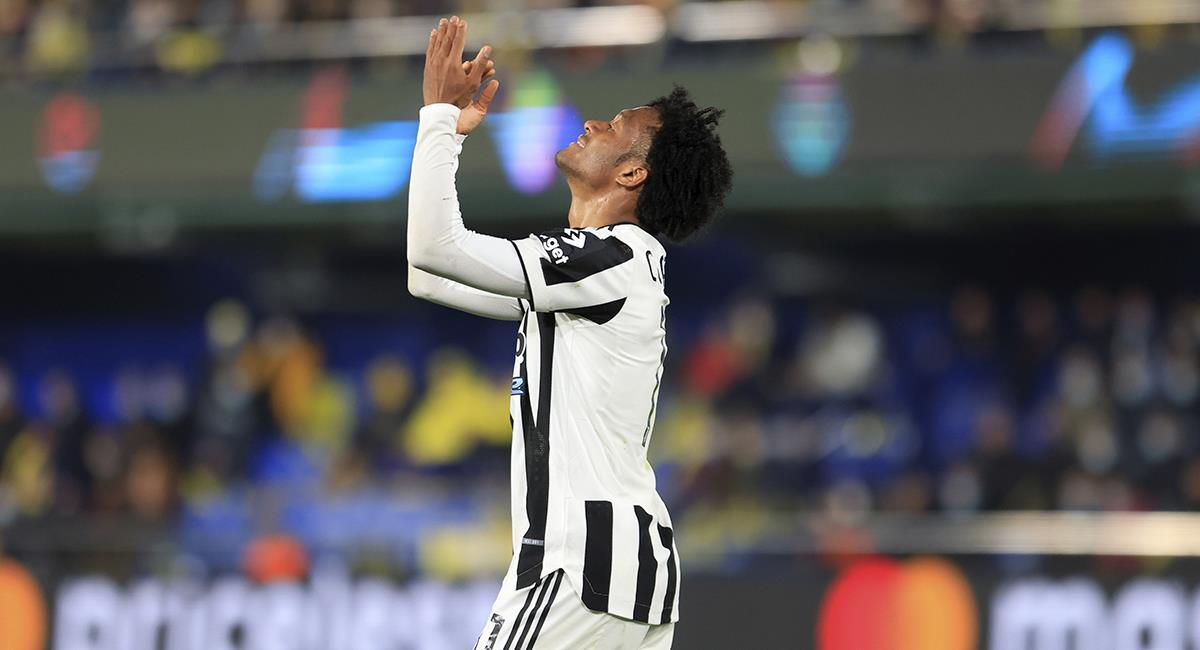 Juan Guillermo Cuadrado fue titular en la victoria de la Juventus. Foto: EFE