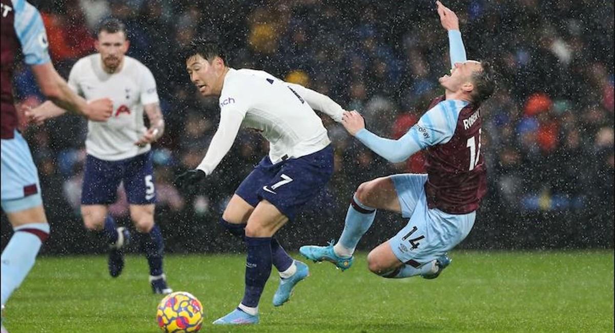 Tottenham cayó por la mínima diferencia ante Burnley. Foto: DIRECTV Sports
