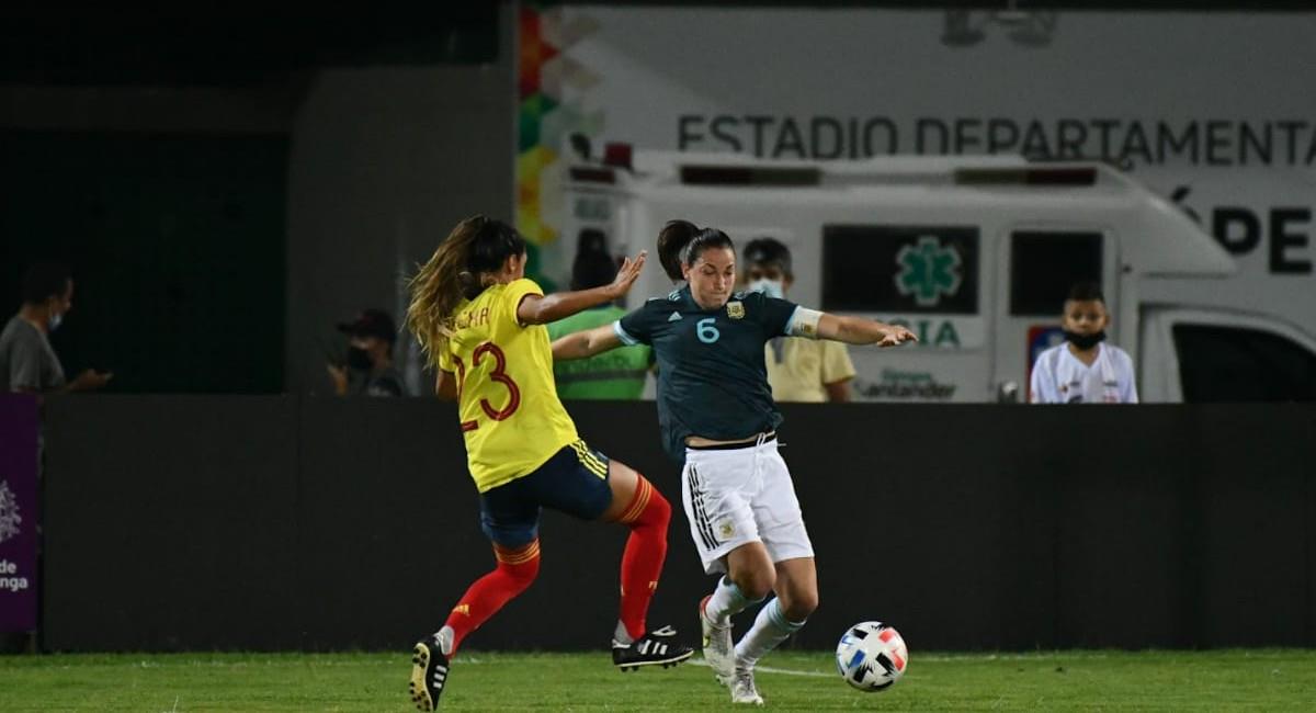 La Selección Colombia disputó su segundo amistoso del año. Foto: Twitter Selección Argentina