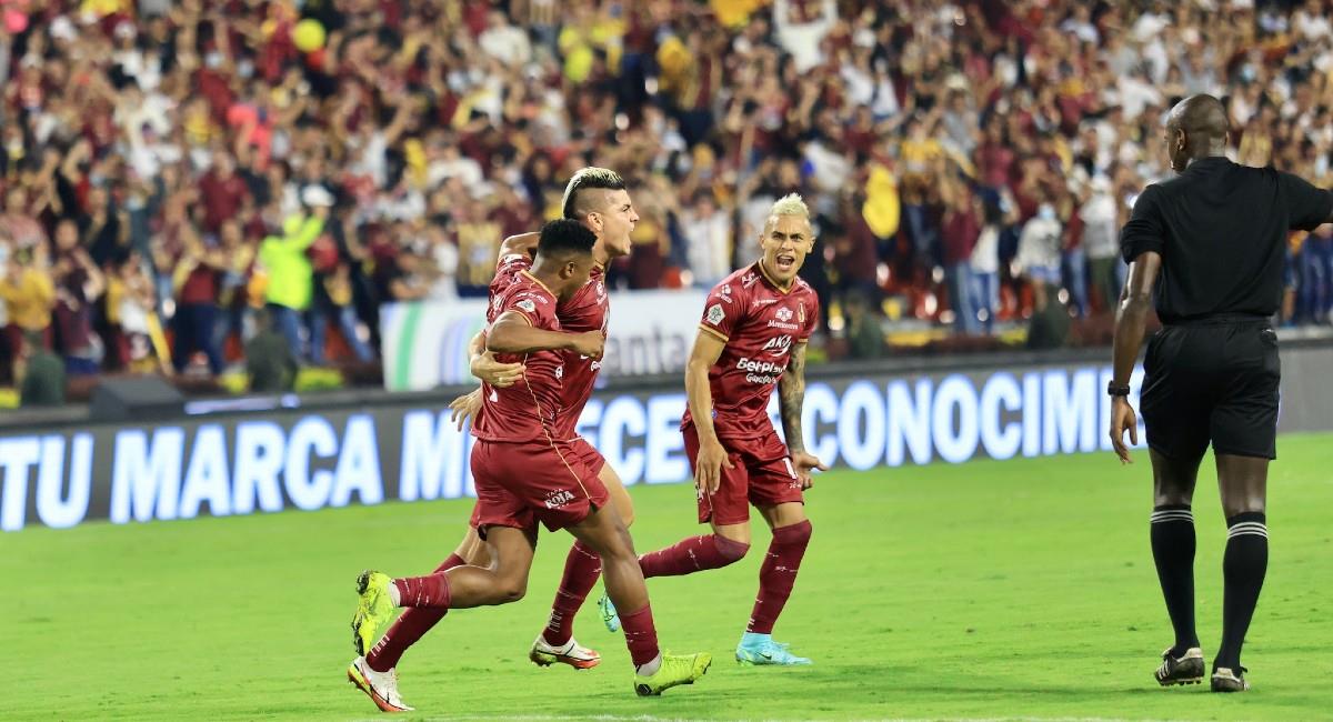 Deportes Tolima conquistó la Superliga Colombiana 2022. Foto: Twitter Deportes Tolima