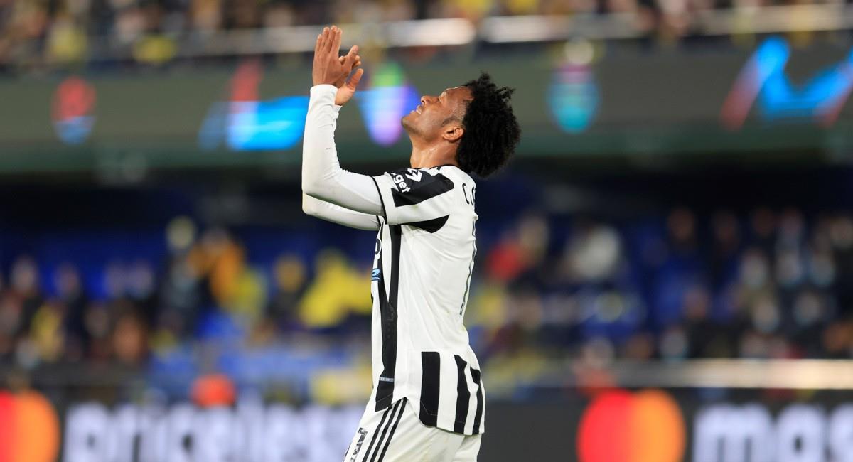 Cuadrado provocó el gol con el que Juventus ganó en Copa Italia. Foto: EFE