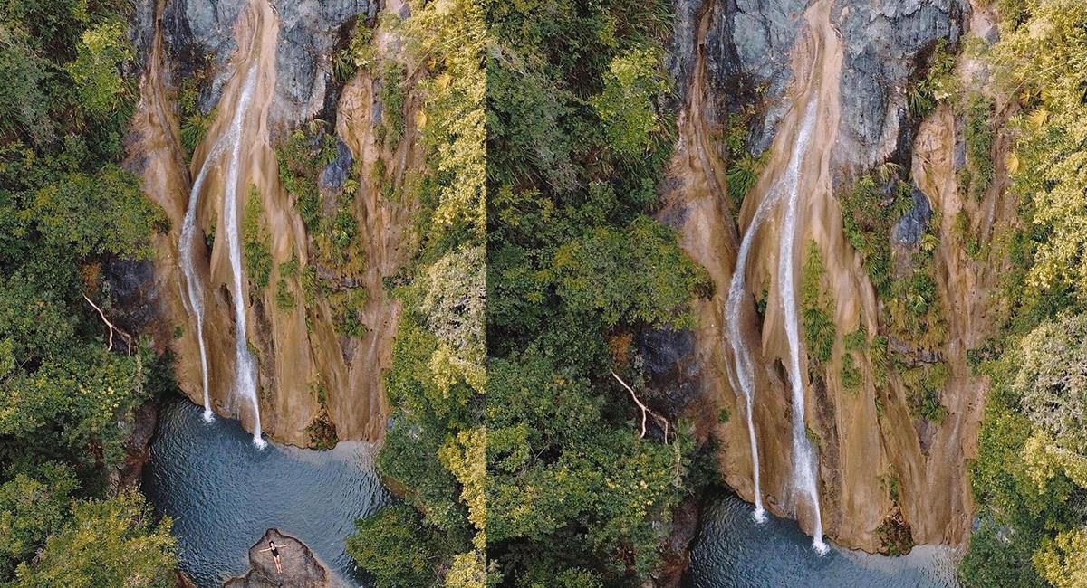 Las Cascadas de Payandé tienen una belleza única, podrás "recargarte" en este lugar. Foto: Twitter @daniellapre