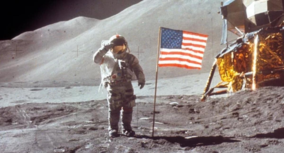 Los astronautas recolectaron la muestra en la Misión Apolo 17. Foto: Twitter @NASA
