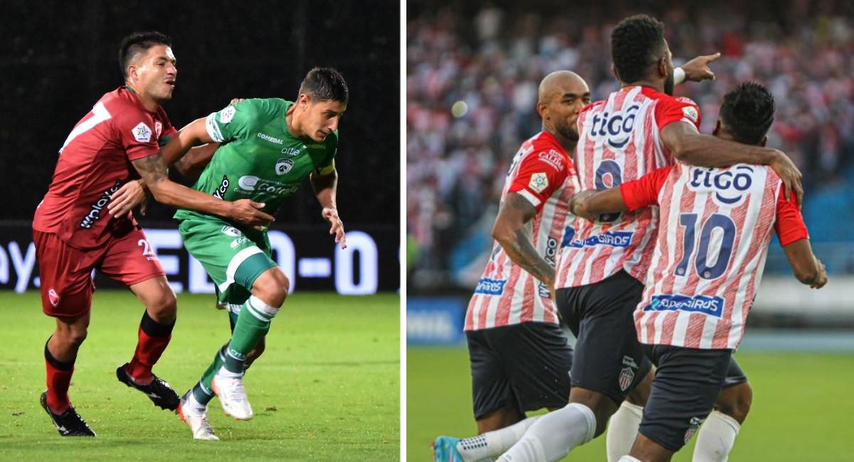 Junior y Equidad se medirán en la Copa Sudamericana. Foto: Twitter Dimayor