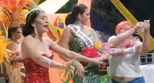 En altercado término la coronación de la reina del carnaval de Gamarra, Cesar 