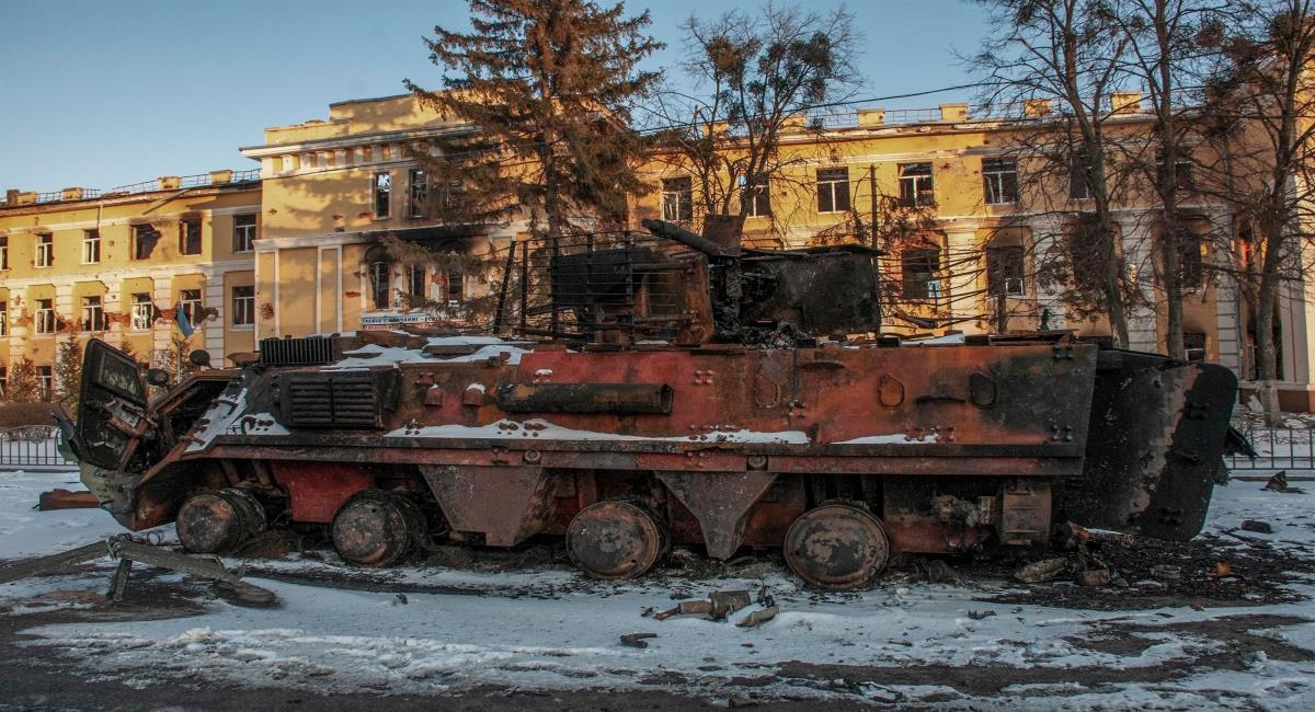 Invasión a Ucrania. Foto: EFE