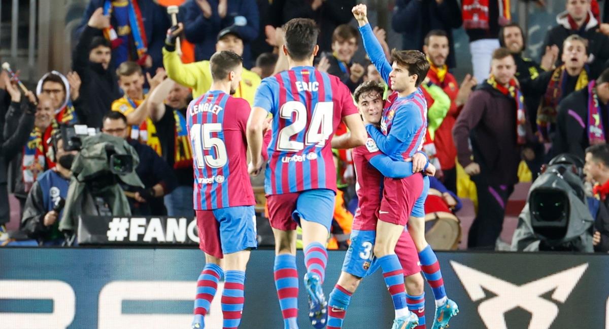 Barcelona goleó al Osasuna. Foto: EFE