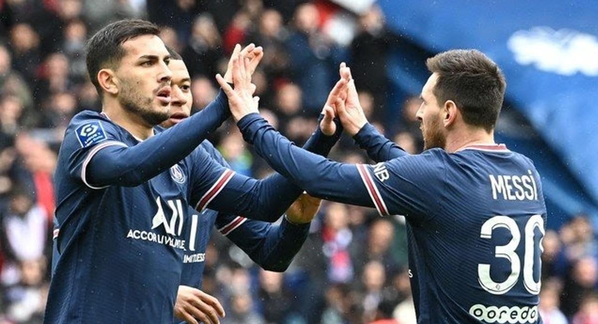 París Saint Germain goleó al Bordeaux en la Ligue 1. Foto: Twitter Daniel Argucci