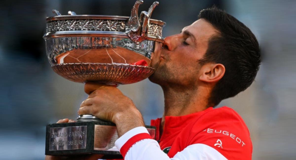 Djokovic defendería su titulo en Roland Garros. Foto: Instagram Novak Djokovic