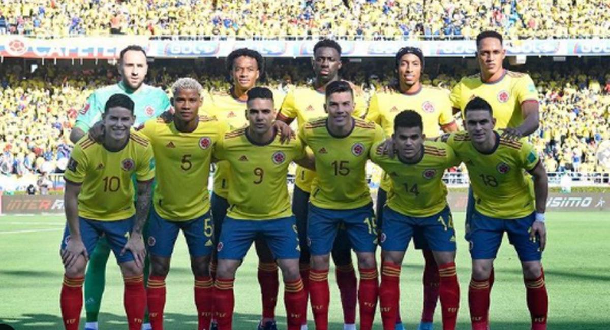 Selección Colombia. Foto: Instagram cuadrado