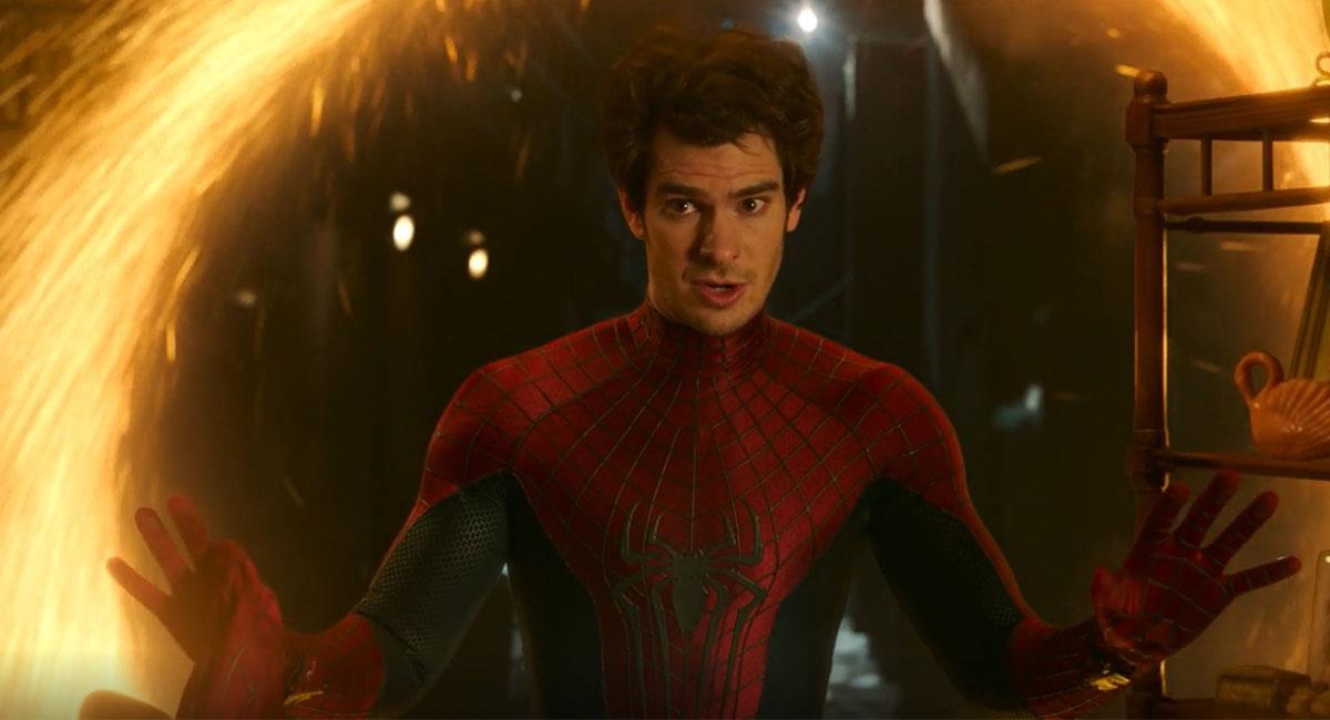 Andrew Garfield tuvo una muy aplaudida participación en "Spider-Man: No Way Home". Foto: Twitter @SpiderManMovie