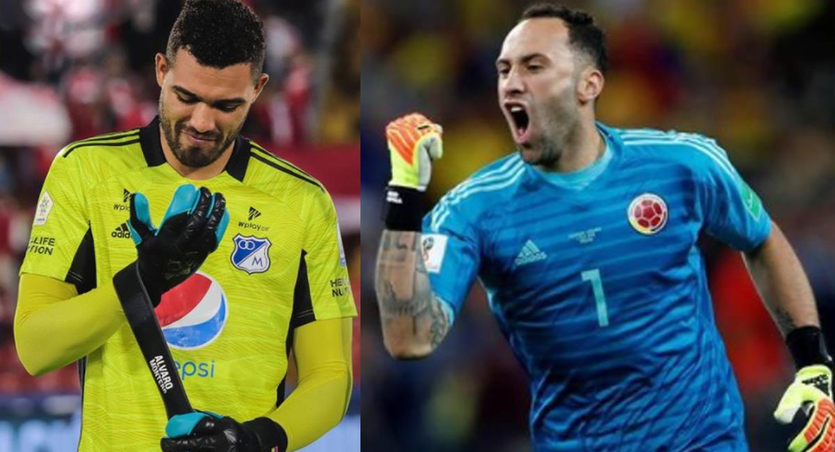 Álvaro Montero fue convocado a la Selección Colombia. Foto: Instagram Álvaro Montero / David Ospina