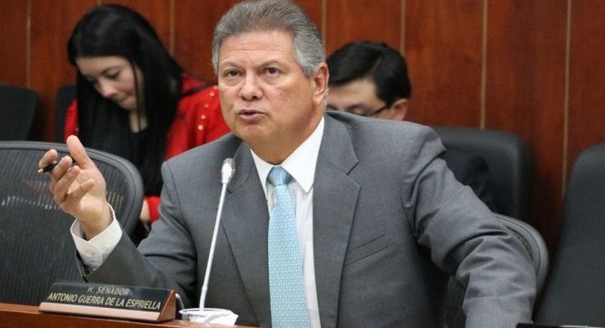 Antonio Guerra de la Espriella es uno de los políticos condenados por el escándalo Odebrecht en Colombia. Foto: Twitter  @jpserna