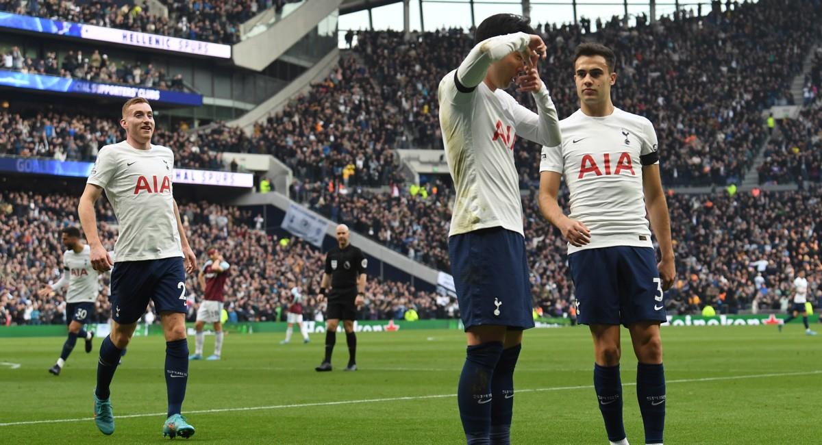Tottenham venció al West Ham en la jornada 30 de Premier League. Foto: EFE