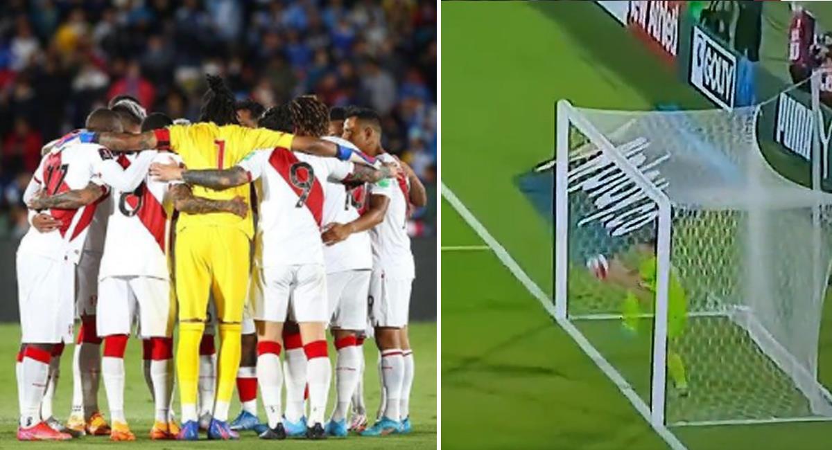 Perú se lamenta ante la derrota frente a Uruguay por Eliminatorias. Foto: Instagram Selección Perú / Twitter: @_theo________