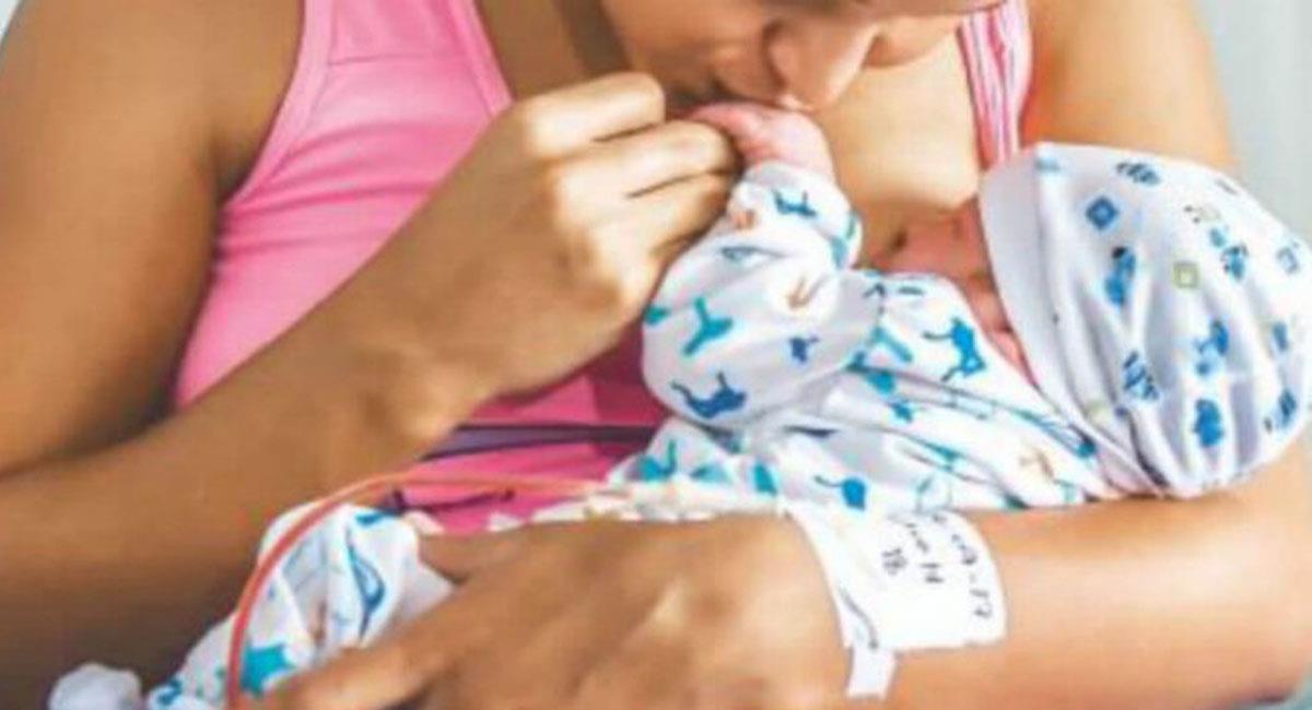 Cada día nacen más niños en Colombia hijos de madres venezolanas alentados por la obtención de nacionalidad. Foto: Twitter @elespectador