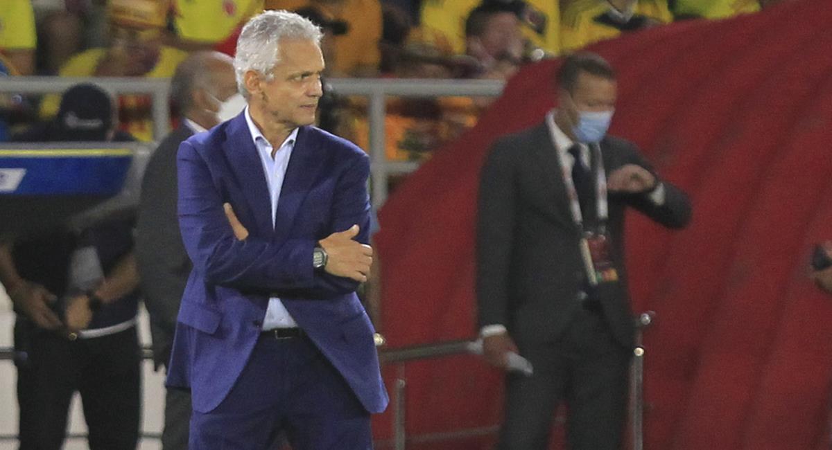 Reinaldo Rueda entrenador de la Selección Colombia. Foto: EFE