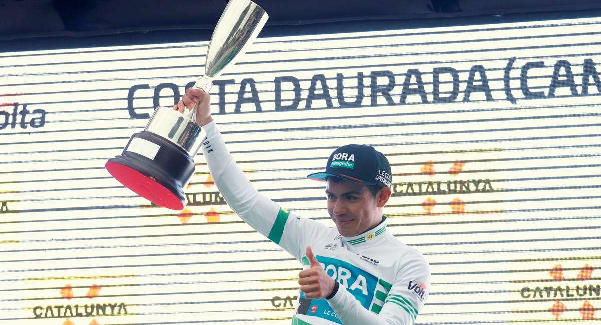 Sergio Higuita es el nuevo líder de la Vuelta a Cataluña. Foto: EFE