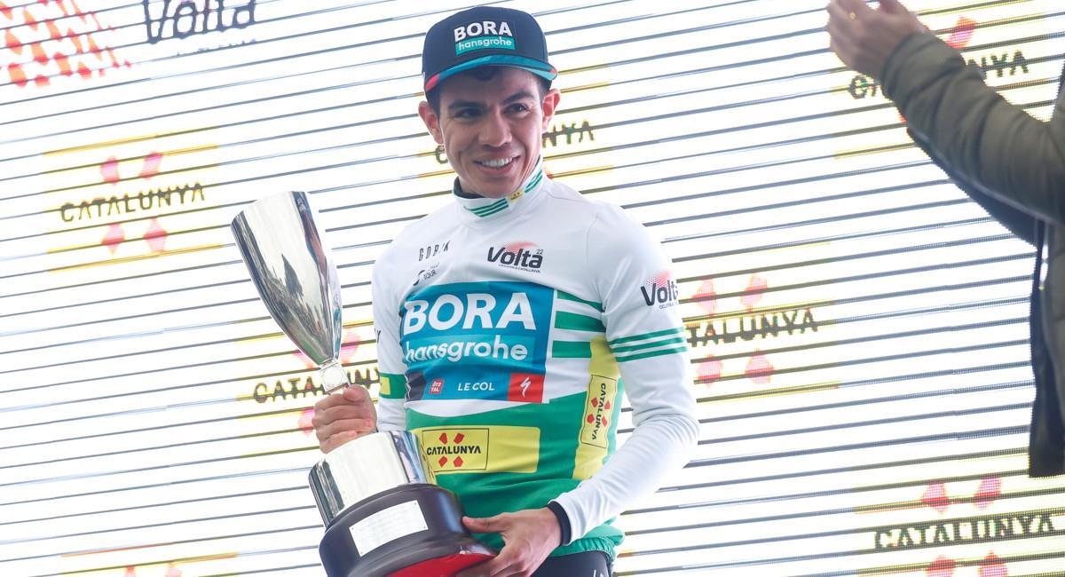 Sergio Higuita es el nuevo campeón de la Vuelta a Cataluña. Foto: EFE