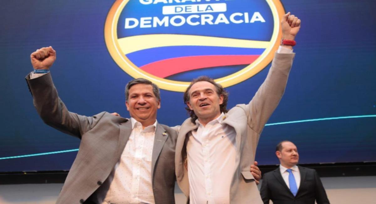 Federico Gutiérrez y Rodrigo Lara. Foto: Twitter @FicoGutierrez