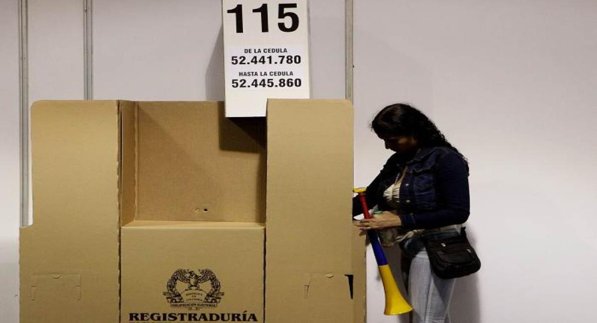 Tarjetón elecciones presidenciales 2022. Foto: EFE