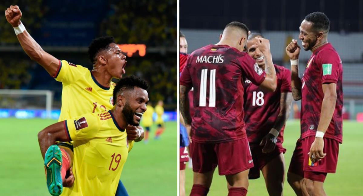 Selección Colombia vs Venezuela por Eliminatorias mundialistas. Foto: Instagram Selección Colombia / Vinotinto