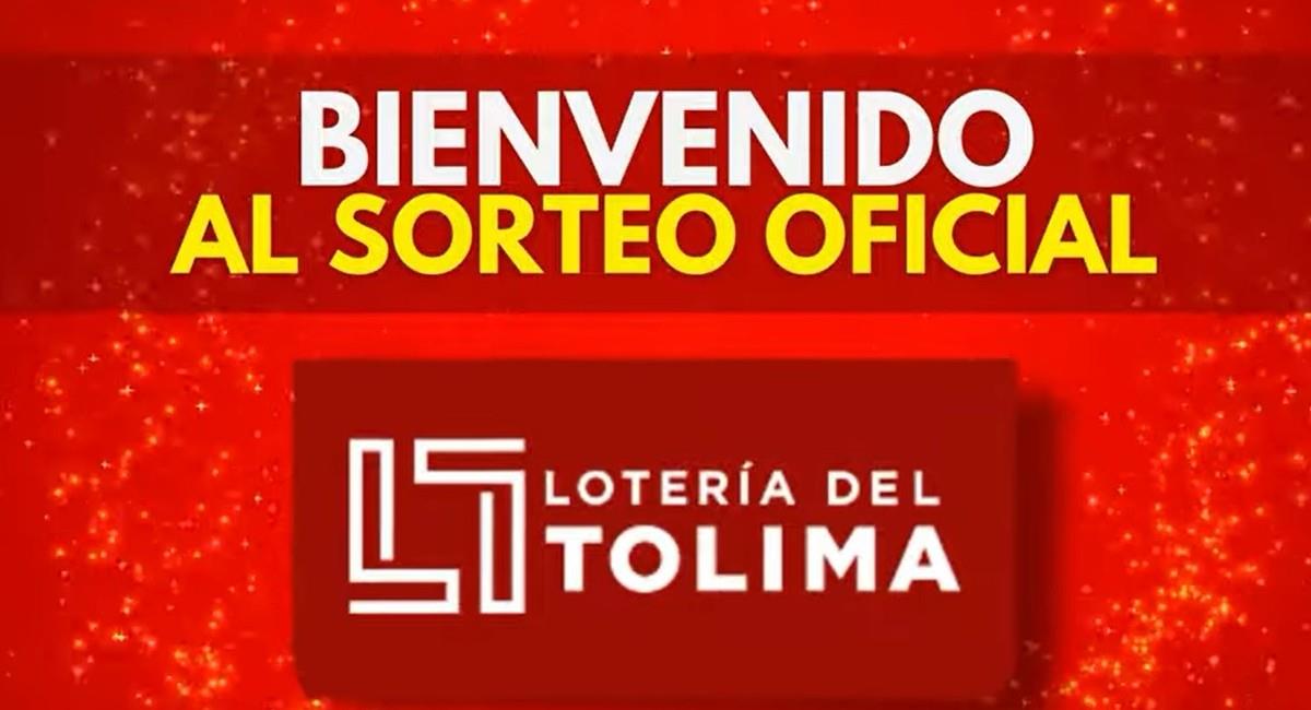 El número ganador fue1487 de la serie 066. Foto: Youtube Lotería del Tolima