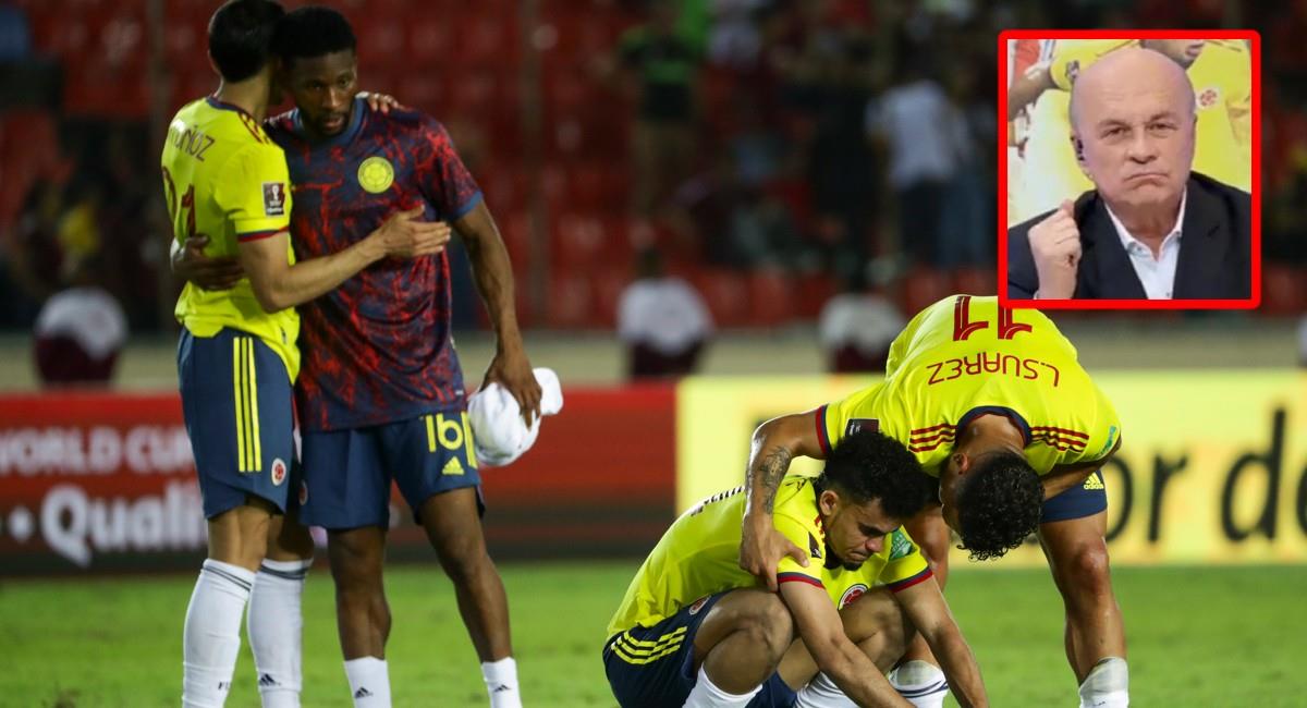 Carlos Antonio Vélez criticó con todo a la Selección Colombia. Foto: EFE
