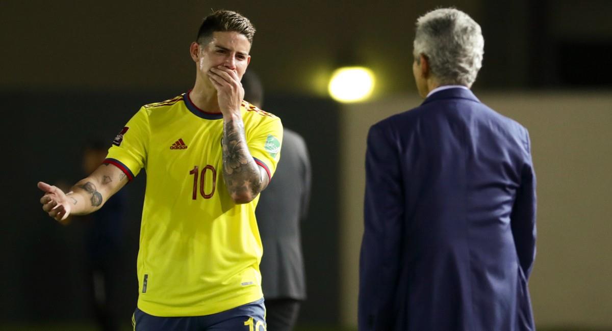James se desahogó en Twitter tras la eliminación de Colombia. Foto: EFE