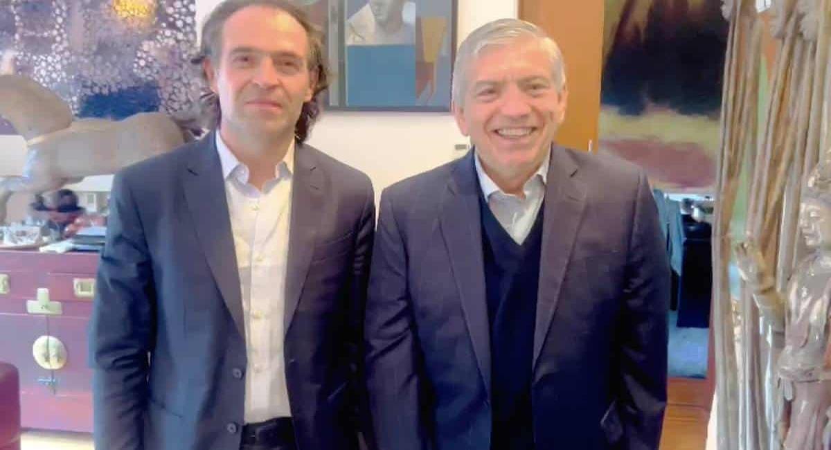 Federico Gutiérrez y César Gaviria. Foto: Captura de pantalla 
