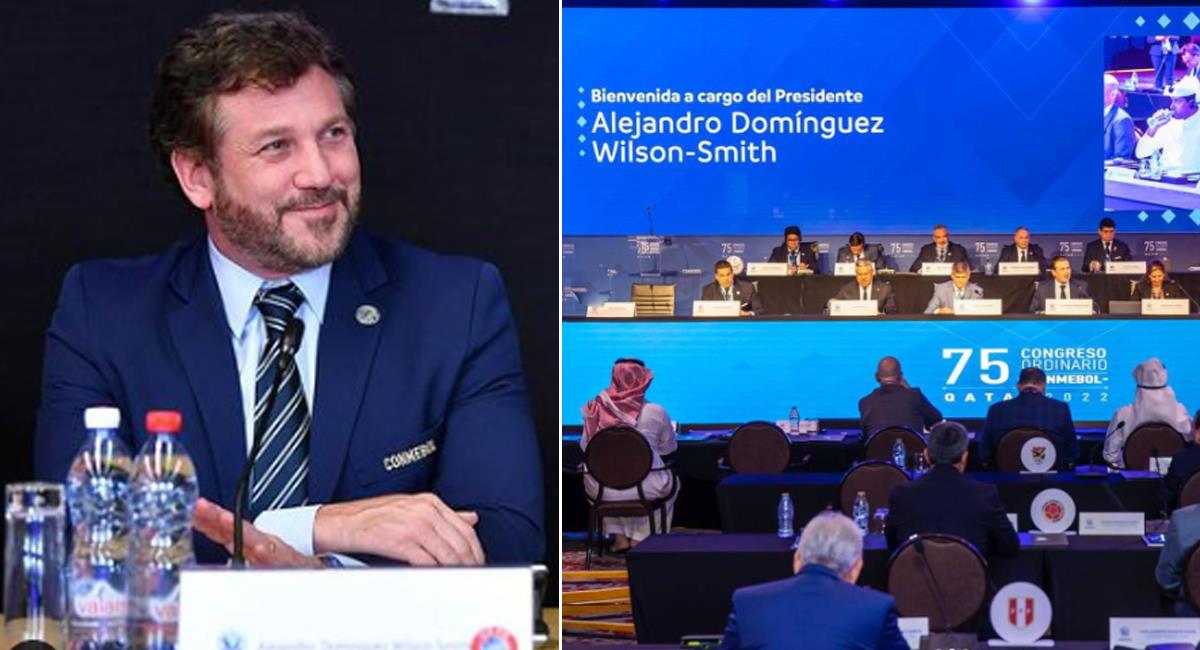Alejandro Domínguez reelegido como presidente de la Conmebol. Foto: Instagram Alejandro Domínguez / Conmebol