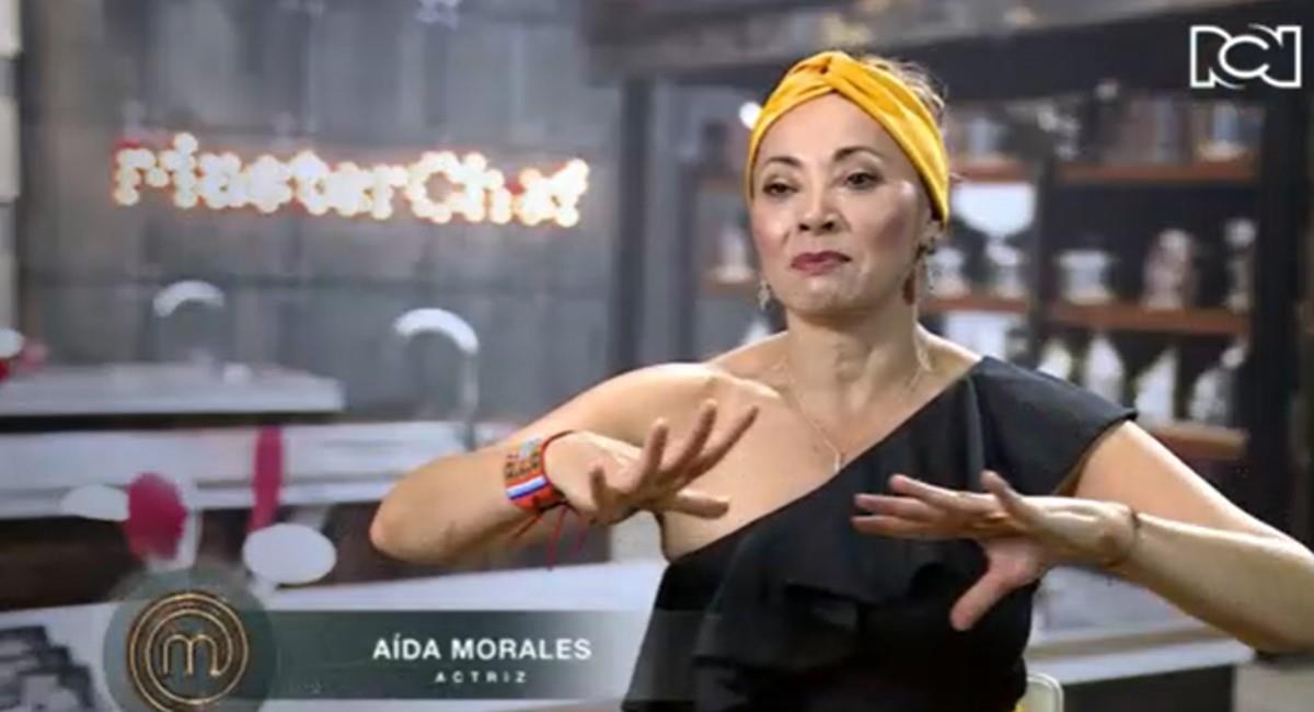 Aida Morales quedó en shock cuando Tatán le confirmó qué plato tenia que preparar. Foto: Canal RCN