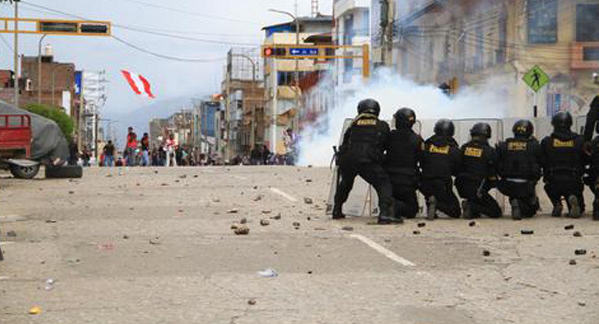 Por alza en los combustibles se presentan protestas en Perú y las manifestaciones dejan 4 personas fallecidas. Foto: Twitter @Alerta Mundial