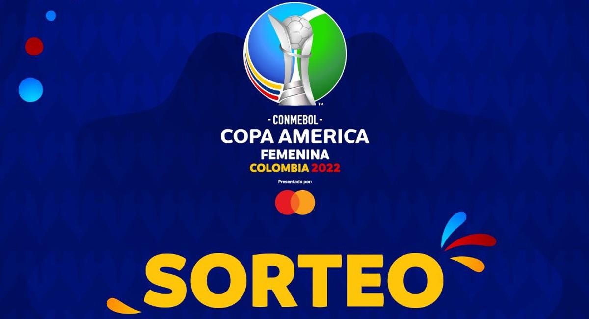 Sorteo de la fase de grupos de la Copa América 2022. Foto: Twitter Copa América