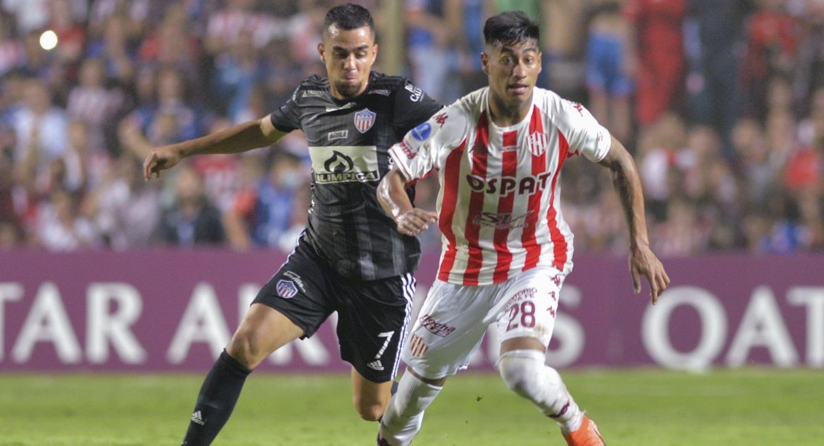 Junior y Unión igualaron en Argentina por Copa Sudamericana. Foto: EFE