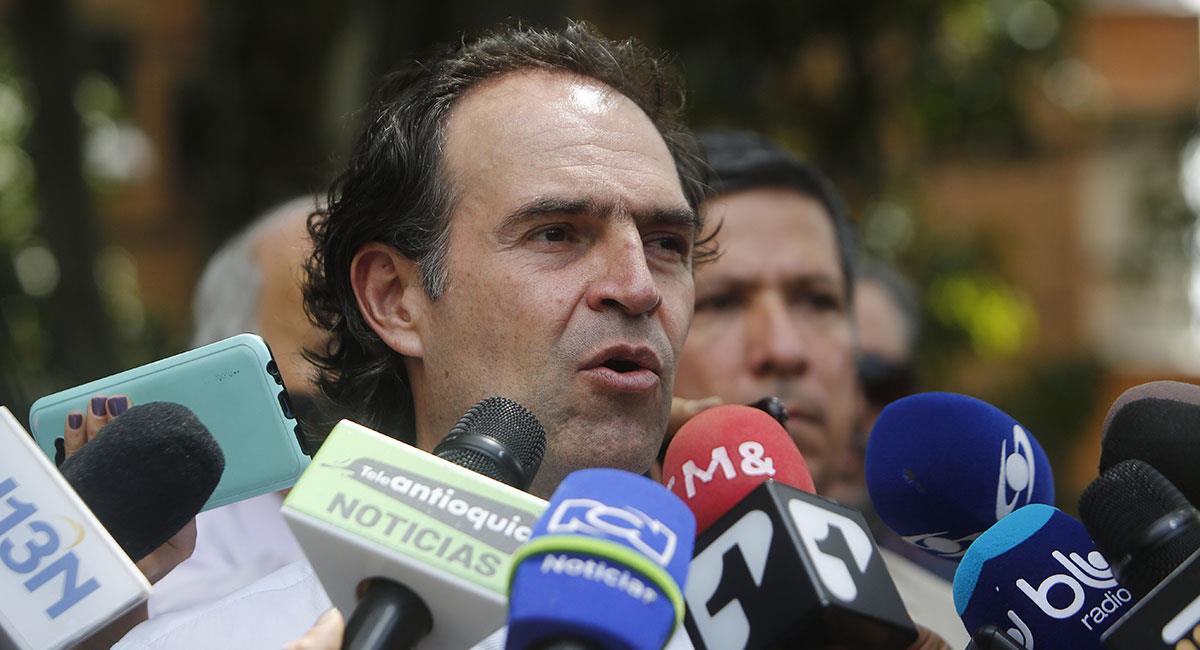 Federico Gutiérrez presentó su plan de gobierno para intentar llegar a la Casa de Nariño. Foto: EFE