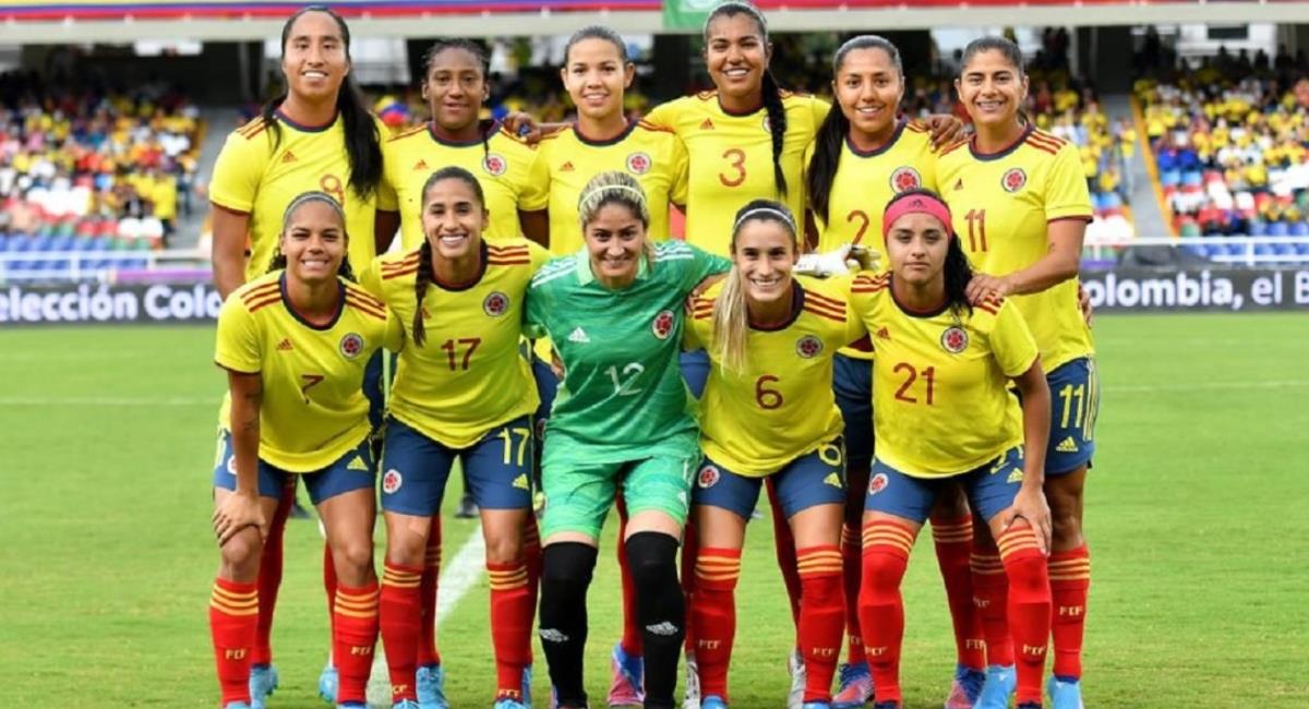 Empate entre Colombia y Venezuela en duelo preparatorio para la Copa América Femenina. Foto: FCF