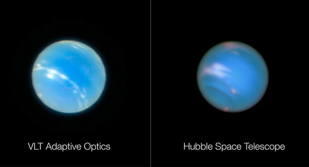 Los astrónomos tomaron 100 imágenes, con evolución de 17 años de capturas infrarrojas. Foto: Twitter @NASA