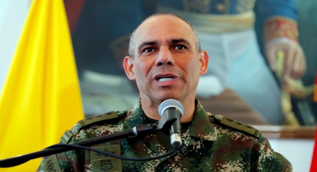 General Eduardo Zapateiro defiende operativo en el Putumayo. Foto: EFE