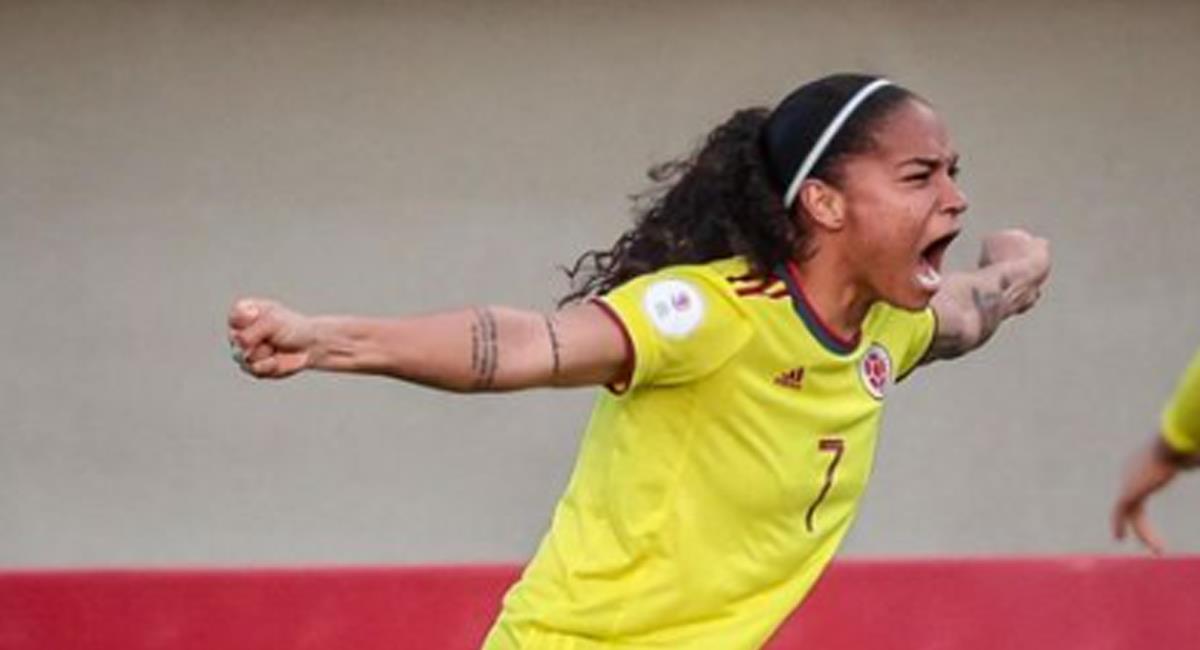 Gisela Robledo gran figura en el triunfo de Colombia ante Perú. Foto: Instagram Gisela Robledo