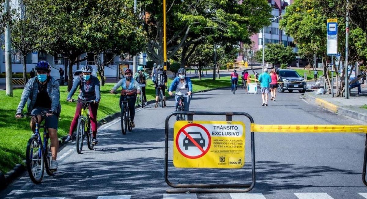 Este Viernes Santo no hay ciclovía. Foto: Twitter @Bogota